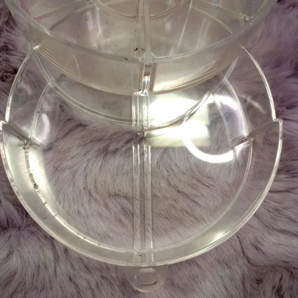 Clear Acrylic Cosmetic or Pencil Storage Container